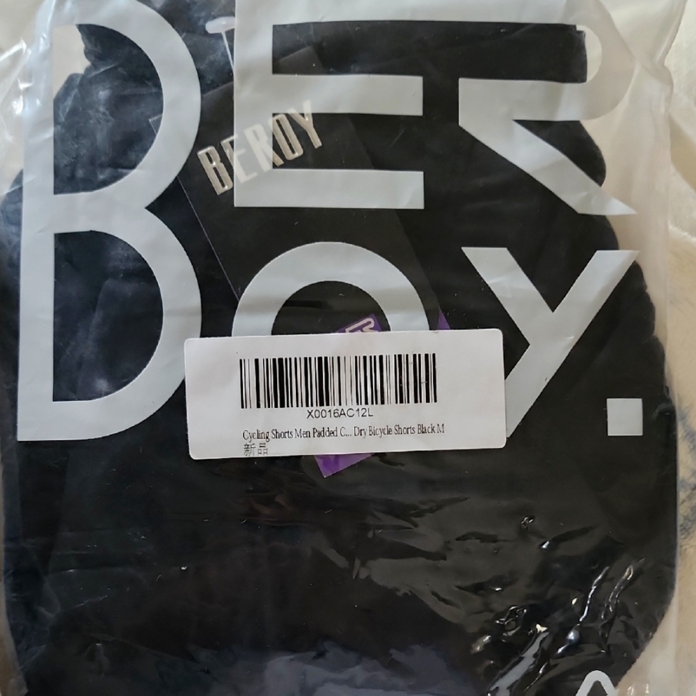 Beroy Mens Padded Bicycle Shorts